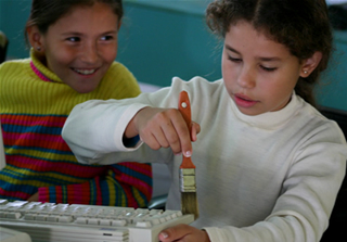 Inclusão digital a serviço da educação Imagem: Edison Vara